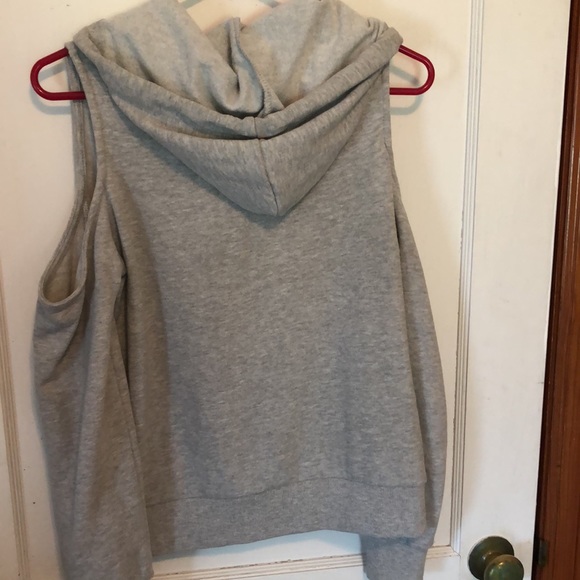 4 for $20 Pink Rose cold shoulder sweatshirt - Picture 6 of 8